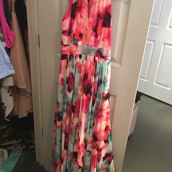 Eliza J formal maxi dress worn once - Picture 3 of 3
